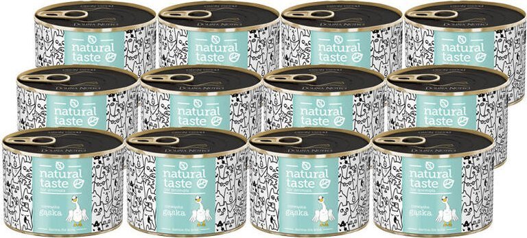 Dolina Noteci Natural Taste z gęsią 12x185g