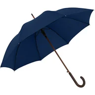 Parasole - Parasol długi męski Derby Oslo automat granatowy drewniana rączka - miniaturka - grafika 1