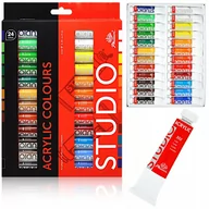 Farby i media malarskie - Farby Akrylowe Phoenix 24X12 Ml Zestaw Farb - miniaturka - grafika 1