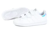 Buty dla dziewczynek - Adidas, Buty dziecięce, STAN SMITH CF C FX7539, biały, rozmiar 34 - miniaturka - grafika 1