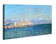 Obrazy i zdjęcia na płótnie - Antibes afternoon effect, Claude Monet - obraz na płótnie Wymiar do wyboru: 120x90 cm - miniaturka - grafika 1