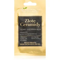 Maseczki do twarzy - Bielenda Złote Ceramidy silnie ujędrniająca maseczka przeciwzmarszczkowa 8 g 1146608 - miniaturka - grafika 1