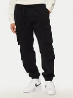Spodnie męskie - Jack & Jones Joggery Bill 12260915 Czarny Regular Fit - miniaturka - grafika 1