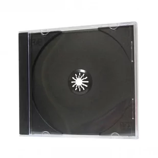 Box na 1 szt. CD, czarny, cienki, 5,2mm, 200-pack, cena za 1 sztukę - Pudełka i akcesoria na płyty CD - miniaturka - grafika 1