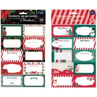 Akcesoria do pakowania - Etykiety na prezenty 20szt. CHRISTMAS INTERDRUK - miniaturka - grafika 1