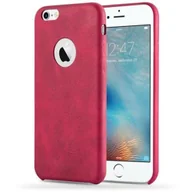Etui i futerały do telefonów - Etui ochronne Cadorabo do Apple iPhone 6 / 6S w kolorze czerwonym Etui na telefon komórkowy z imitacji skóry - miniaturka - grafika 1