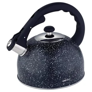 Kinghoff CZAJNIK Z GWIZDKIEM 2,6L KH-1406 MARBLE KH-1406 - Czajniki na gaz - miniaturka - grafika 1