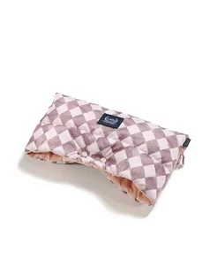 La Millou Mufka Aspen winterproof ( Princess Chessboard - Powder Pink ) - Akcesoria do wózków - miniaturka - grafika 1