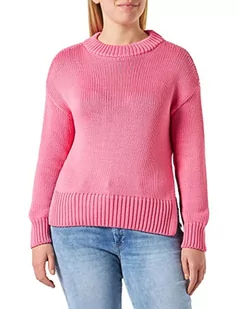 HUGO Damski sweter z dzianiny Smegina, Medium Pink662, M - Swetry damskie - miniaturka - grafika 1