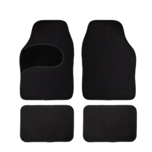 Dywaniki uniwersalne welurowe czarne SENA - Dywaniki samochodowe - miniaturka - grafika 1