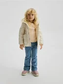 Spodnie i spodenki dla dziewczynek - Reserved - Jeansy flare high waist - niebieski - miniaturka - grafika 1