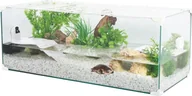 Terraria - ZOLUX Aquaterrarium dla żółwi wodnych KARAPAS AQUA PRO 80 cm białe - miniaturka - grafika 1