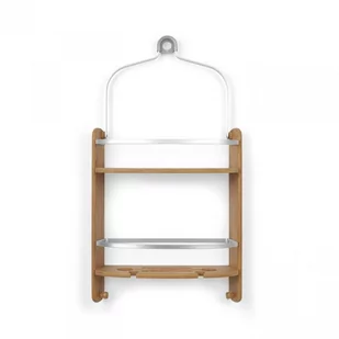 Umbra Organizer łazienkowy 33,6x64,2x11,2cm Barrel brązowy 1005787-390 - Półki łazienkowe - miniaturka - grafika 4
