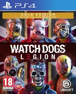 Watch Dogs Legion Gold Edition GRA PS4 - Gry PlayStation 4 - miniaturka - grafika 1