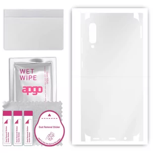 Folia hydrożelowa naklejka przezroczysta na TYŁ+BOKI do Samsung Galaxy A70 - apgo hydrogel TPU - Szkła hartowane na telefon - miniaturka - grafika 1