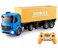 Zabawki zdalnie sterowane - Ciężarówka Mercedes zabawka RC tir kontener - miniaturka - grafika 1