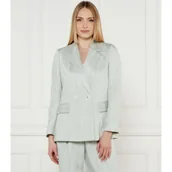 Marynarki i żakiety damskie - Marc Cain Marynarka | Loose fit | z dodatkiem lnu - miniaturka - grafika 1