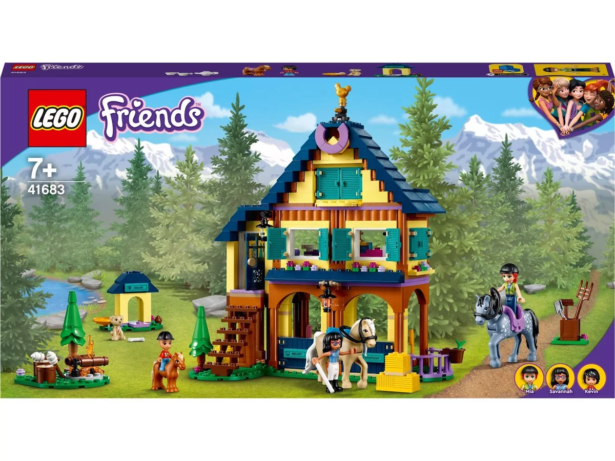 LEGO Friends Leśne centrum jeździeckie 41683