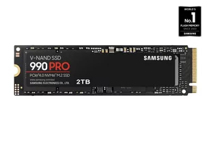 Samsung 2TB M.2 PCIe Gen4 NVMe 990 PRO - Dyski SSD - miniaturka - grafika 1
