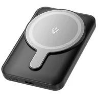 Powerbanki - Powerbank VENTION Magnetic Wireless 5000mAh 20W Czarny - miniaturka - grafika 1