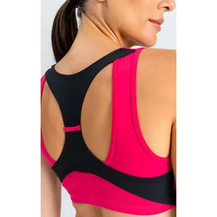 Biustonosz sportowy LABELLAMAFIA SPORTS BRA MOVEMENT PINK - Bielizna sportowa damska - miniaturka - grafika 2