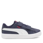 Buty dla chłopców - Sneakersy Puma EO-RICKIE CLASSIC V INF 39425401 Granatowy - miniaturka - grafika 1