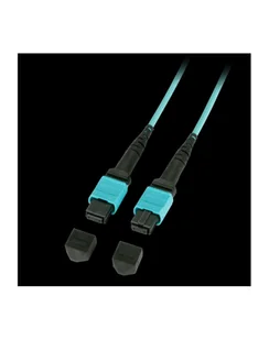 LINDY Lindy MTP kabel LWL OM3, 10 m 12 X 50/125, Multi Mode 46980 - Kable światłowodowe - miniaturka - grafika 2