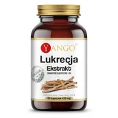Suplementy naturalne - YANGO Lukrecja - Ekstrakt - zawartość gliceryzyny  3% - 60 kaps. Yango 714A-9072E - miniaturka - grafika 1