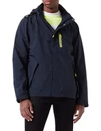 Kurtki męskie - Killtec Męska kurtka funkcyjna dla właścicieli psów z odpinanym kapturem, wodoszczelna KOS 149 MN JCKT, granatowa, XL, 38414-000 - miniaturka - grafika 1