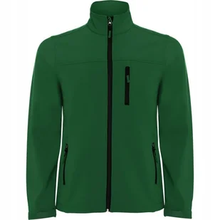 Kurtka Męska SOFTSHELL MEMBRANA Bez Kaptura ROLY SS6432 BOTTLE GREEN M - Kurtki męskie - miniaturka - grafika 1