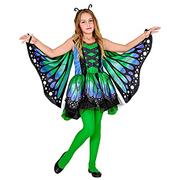 Sukienki i spódniczki dla dziewczynek - Widmann Widmann 10976  kostium dziecięcy z motylem, sukienka z tutu, skrzydłami, anteną, zwierzęciami, motylem, imprezą tematyczną, karnawał 10976 - miniaturka - grafika 1