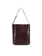 Torebki damskie - Gino Rossi Torebka CS7779-CROCO Brązowy - miniaturka - grafika 1