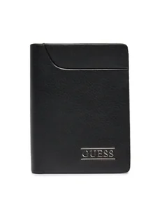 Guess Duży Portfel Męski New Boston Slg SMNEBR LEA46 Czarny - Portfele - miniaturka - grafika 1