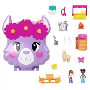 Zestaw z figurkami Polly Pocket Biwakowa Lama - Figurki dla dzieci - miniaturka - grafika 2