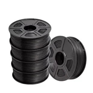 Filament ABS do drukarek 3D, średnica drutu 1,75 mm, waga 0,9 kg, ABS-5BK - Filamenty i akcesoria do drukarek 3D - miniaturka - grafika 1