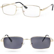 Okulary korekcyjne, oprawki, szkła - Okulary korekcyjne FOTOCHROMOWE plusy fotochromowe LumiVision GOLD +2,5 - miniaturka - grafika 1