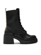 Botki damskie - Pepe Jeans Botki Glen West PLS50551 Czarny - miniaturka - grafika 1