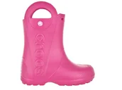 Buty dla dziewczynek - Crocs, Kalosze dziecięce, różowy, rozmiar 34/35 - miniaturka - grafika 1