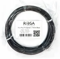 Filamenty i akcesoria do drukarek 3D - Filament ROSA3D PLA Plus ProSpeed 100g Black - miniaturka - grafika 1
