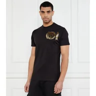 Koszulki męskie - Plein Sport T-shirt Lamina Tiger Loose fit - miniaturka - grafika 1