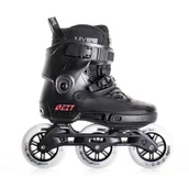 Rolki - Powerslide, Rolki, Next 100 Black Core, szaro-czarny, rozmiar 40-41 - miniaturka - grafika 1