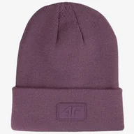 Czapki damskie - Czapka Zimowa 4F Damska Wywijana W23ACAPU319-50S - miniaturka - grafika 1