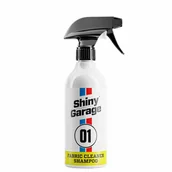 Kosmetyki samochodowe - SHINY GARAGE Fabric Cleaner Shampoo 500ml - płyn do prania tapicerki materiałowej - miniaturka - grafika 1