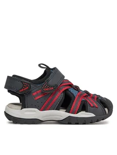 Geox Sandały J Borealis Boy J450RB 014ME C4327 M Granatowy - Buty dla chłopców - miniaturka - grafika 1