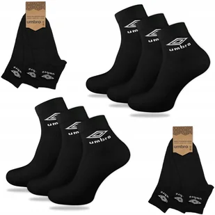 UMBRO skarpety QUARTER bawełna 2x3-PAK 6 par 43-46 - Skarpetki męskie - miniaturka - grafika 1