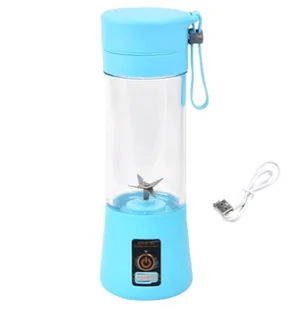 TEMPO DI SALDI Mini Przenośny Elektryczny Blender Z Ładowaniem USB Nadaje się do Koktajli 380 Ml - Blendery kielichowe - miniaturka - grafika 1