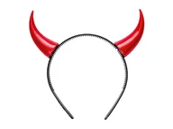 Halloween - Opaska rogi diabełka - 1 szt. - miniaturka - grafika 1