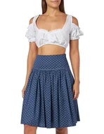 Spódnice - BERWIN & WOLFF TRACHT FOLKLORE LANDHAUS spódnica damska, granatowy, 36 - miniaturka - grafika 1