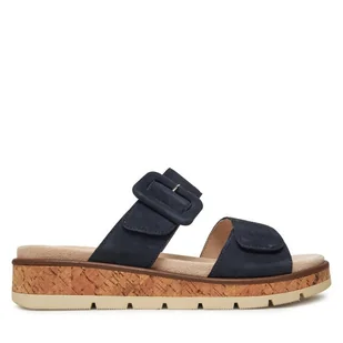 Klapki Caprice 9-27206-44 Granatowy - Klapki i japonki damskie - miniaturka - grafika 1