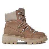 Botki damskie - Botki Timberland Cortina Valley Hiker Wp TB0A5T4Z9291 Brązowy - miniaturka - grafika 1